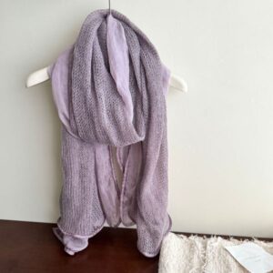 High quality autumn and winter simple splicing long shawl –89662