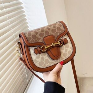 2025 New designer bag Fashion popular printed single shoulder crossbody bag premium texture for women 001