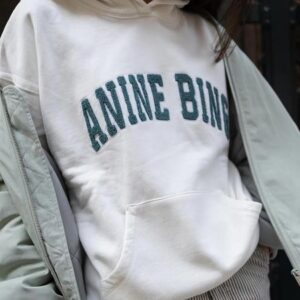 Women's Hoodies Letter Embroidered Sweatshirts Women Clothing Long Sleeve Casual Hooded Sweatshirt Female Fashion Loose Pullovers Tops