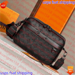 Top Qualitys Genuine Leather designer bags 3pcs Detachable Trio black Messenger Bags Men Crossbody 3 in 1 Set women Shoulder Bag Handbags Purse Wallet