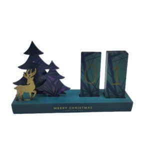 Christmas Design Desk Calendar – Stylish Time Management Tool for Holiday Planning