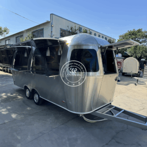 Mobile Kitchen Food Truck Ice Cream Cart Coffee Kiosk Hot Dog Ice Cream Cart Fully Equipped Concession Food Truck for Sale