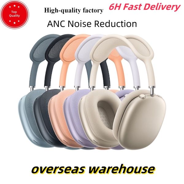For New 2024 Airpods Max Bluetooth Earbuds Headphone Accessories Transparent TPU Solid Silicone Waterproof Protective Case Airpod Pro Max Headphones Headset Case