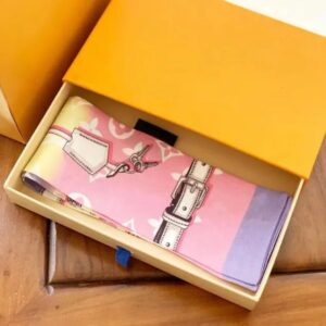 Designer Silk Scarf Women Headband Fashion Letter Tote Handbag Hair Tie 8x120cm