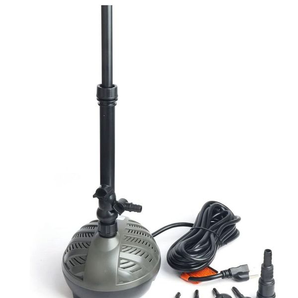 HSP1600N Submersible Water Pump With Fountain Jets - Pond Pump - Submersible Pump - Water Fountain Pump - Aquarium Pump (396GPH Turtle shell)