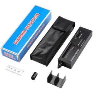 wholesale 1PCS Tester Pen High Accuracy Dia Selector Detector Jewelry Testing Tool with Case for Novice Expert