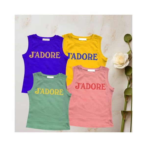 European and American summer women's sleeveless vest Cotton Fashion Versatile Round Neck Top