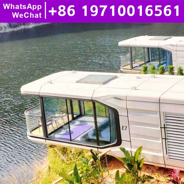 High Quality Modular Prefab Home House Tiny Houses Factory Price Eco-Friendliness Prefabricated House Outdoor Free Shipping Live