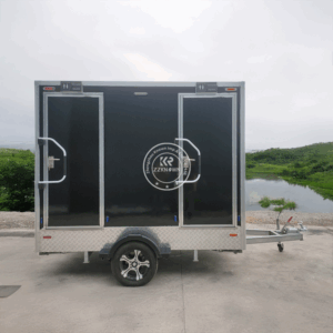 Customizable Luxury Toilet Trailer Portable Bathroom Restroom Outdoor Mobile Portable Camping Toilet for Sale