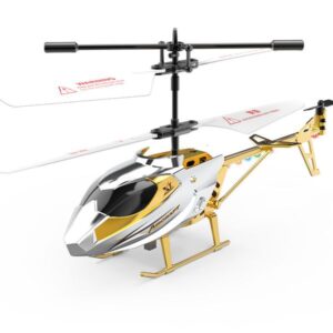 3.5 Channel Alloy Remote Control Helicopter Altitude Hold Cool Lights Resistant To Falling Up/down/ Left,/right,/front And Rear Rc Aircraft
