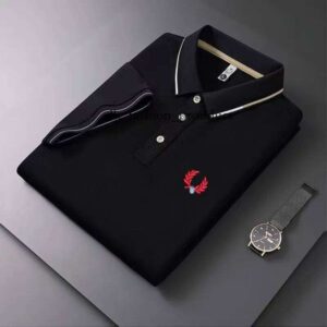 fredd pery Men's Polos High Quality Embroidered Polo Shirt 2025 Summer T-Shirt Fashion Top Trend Casual Business Classic Polo Shirt for Business Formal Events 848