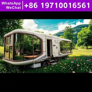 Hot Selling Prefabricated Modular House Capsule Outdoor Space Capsule Home Economic Prefabricated Houses in Luxury Containers