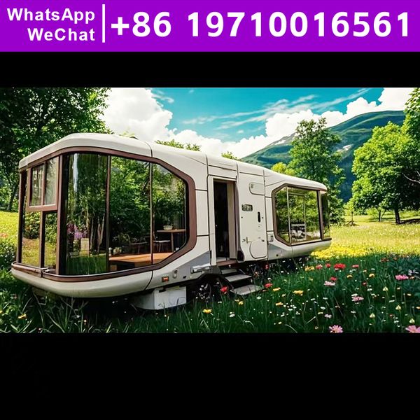 Hot Selling Prefabricated Modular House Capsule Outdoor Space Capsule Home Economic Prefabricated Houses in Luxury Containers