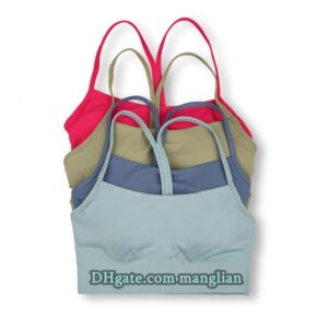 Women Y-Shaped Tank Top Yoga Vest Camisole Elastic Built-in Sports Bra Quick-Drying Breathable Tank Top for Gym Training Fitness Lightweight Comfortable Activewear