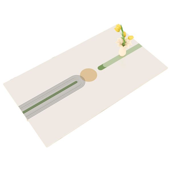 W291 Waterproof, oil-proof, washable and scalding-proof tablecloth, simple solid color