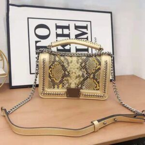 Real Designer CC Real 1:1 Quality Women luxurys Dinner bag leather Shoulder bag Messenger Chain Bag Clutch Flap crossbody lady clutch Fortune bag Gilded Hardware 26m
