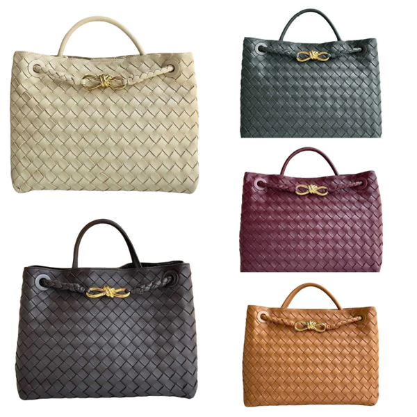 Designer Bag Baguette Tote Bag Woven Shoulder Bag Women Portable Single Shoulder Large brown tote bags bowknot hardware internal zipper wallet Leather Summer style