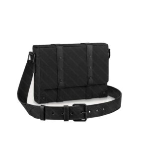 TRUNK Embossing shoulder bags laptop bag Embossed and flower fashion Messenger bag 57726 crossbody cross body Men bags RVT Rivet Magnetic suction clamshell