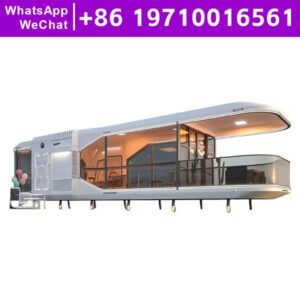 Prefabricated Mobile House Capsule Outdoor Thermal Insulation Houses Ready to Live in 2 Bedroom High Quality Prefab House China