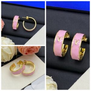 simple fashion stud earrings for women earring classic Earrings Women Gold Earrings Designer Luxury Hoop Earrings Extravagant Studs party