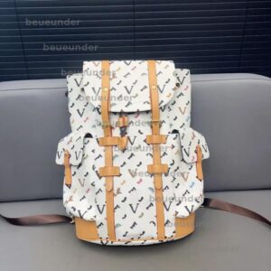 Designer Backpack Christopher Rucksack Man Shoulder Bags Classic Letter Computer Handbag Patchwork Schoolbags Travelling Backpacks BFG2502225