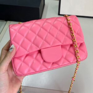 Designer Bag Handbag High Quality Leather Handbags Women Shoulder Synthetic Leather Sheepskin Classic Flap Gold Chain Cross Body Designer Bags Womens Purse