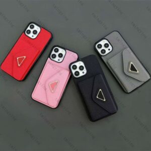 Wallet Phone For 16 Pro Max 15 Plus 14 13 12 11 Designer Fashion Leather Cover Card Holder Cases Cellphone iPhone Case