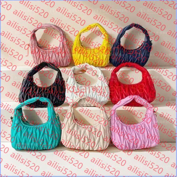 Women's pink Designer Cleo bag satchel tote Wander Matelasse underarm hobo Luxury Genuine Leather with shoulder strap clutch