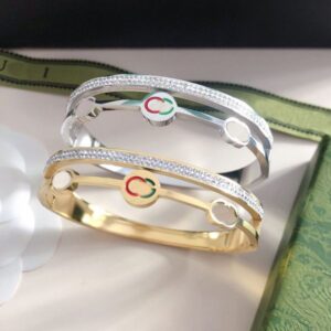 18K Gold Plated Charm Bracelet Classic Bracelet Designer Stainless Steel Cuff Bracelet Designer Jewelry for Woman Man Colors Couple Bangle Wedding Gifts