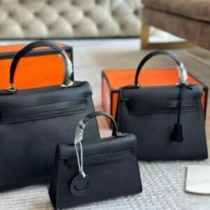 Genuine Leather Designer bags 25cm Classic orange Luxury handbag Luxury Bag shoulder bag large capacity women's classic crossbody bag women's elegant handbag