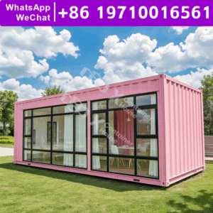 Island Retreat Luxury Outdoor Leisure Cabin Prefabricated High End Finishes Flat Pack Home Concept Versatile Usage Scheme