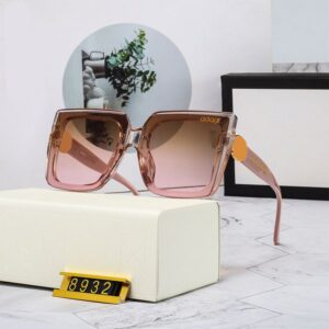 Designer Woman's Sunglasses Fashion Letters Glasses Square Ornamental Eyeglasses 4 Colors