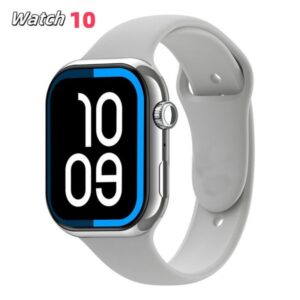 The latest unisex IWO Series 10 sports smartwatch in 2025-45mm fiess tracker with Bluetooth and wireless charging functions