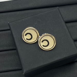 Luxury Gold Plated Stud Earring Designer Letter Geometric Women Crystal Earring Wedding Party Jewerlry