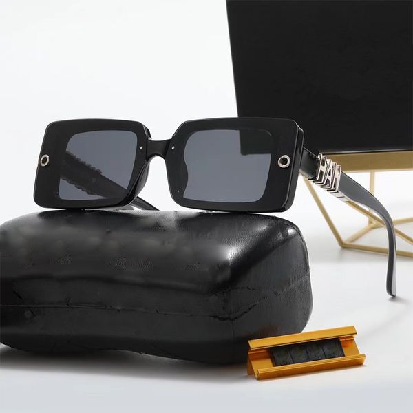 Designer Sunglasses Luxury Square Sun glasses Man Woman Fashion Sunglass 4 Color Adumbral