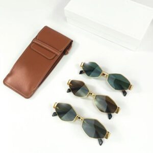 Designer Sunglasses women Men Goggle glasses Eternal Classic Triangle purecolor leopard print reading eyeglasses full frame Vintage Glasses with box