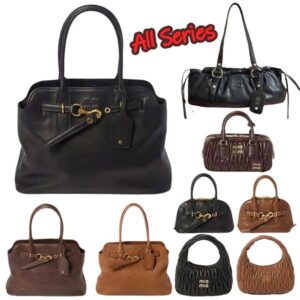 Designer Bag Shoulder Bag Tote bag Nappa LeatherLuxury Bag Handbag Vintage Hardware Letter Classic Satchel bag Underarm Bag Wallet High Quality Clutch Bag Purses