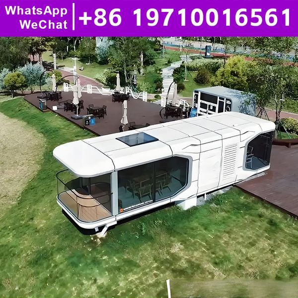 Manufactured Home Prefab House Villa Low Cost For Country House Capsule Outdoor Earthquake Resistant Prefabricated Luxury Houses
