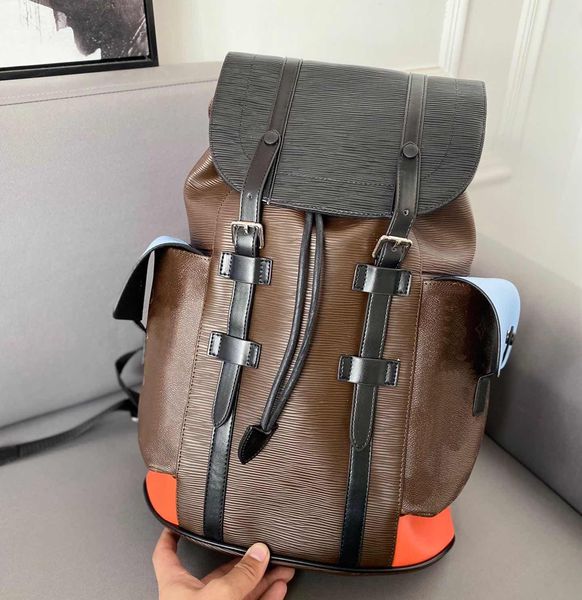 Designer bag Unisex Backpack Backpacks Textured 7A top Fashion Bags Schoolbag men women Outdoor backpack for travel