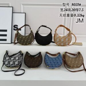 Designer womens Hobo underarm lunar teeth Bag letter printed single shoulder Crossbody bag handbag Half-Moon Armpit Bags Wallet 01