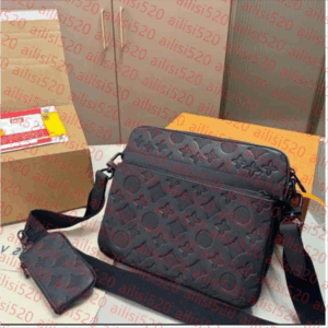 Men Leather TRIO Luxurys Designer bags men 3pcs fashion trio outdoor Waistpacks Luxury Designers Bag Womens satchel mens Clutch handbag CrossBody Totes bumbag