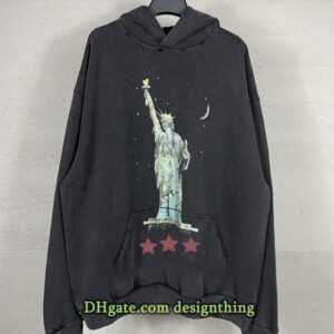 Men Hoodie Embroidered Oversized Streetwear Vintage Casual Loose Fit Fashion Pullover Unisex Couple Plus Size Daily Wear Sporty Sweatshirt