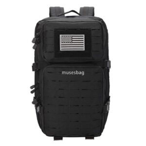 New Oxford cloth material large capacity 45L new 3P tactical backpack laser punching tactical camping camping backpack