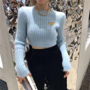Designer women sweater Knits winter autumnTees O-Neck fashion Sweater Blouse Shirts Womens Tops Lady Slim Jumpers