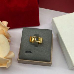 Luxury Designer Ring 18K Gold Plated for Women and Men Ring Letter Designer Rings Little Diamond Ring Fashion Rings Wedding Party Gift Jewelry