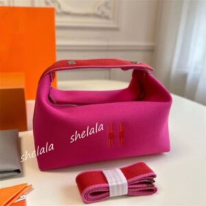 Luxury Designer Makeup Bag Handbag Make Up Bags Toiletry Cross Body Small Wash Pouch Canvas Embroidery Letter