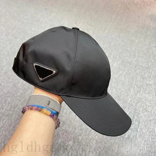 Designer Men's & Women's Canvas Base Ball Cap with Fashion-Forward Triangle Detail - Versatile Adjustable Fit