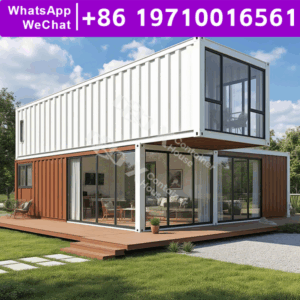 Steel Prefab Fireproof Materials Green Building Cabin Durable Design Portable Unit Crisis Accommodation Modular Flat Pack House
