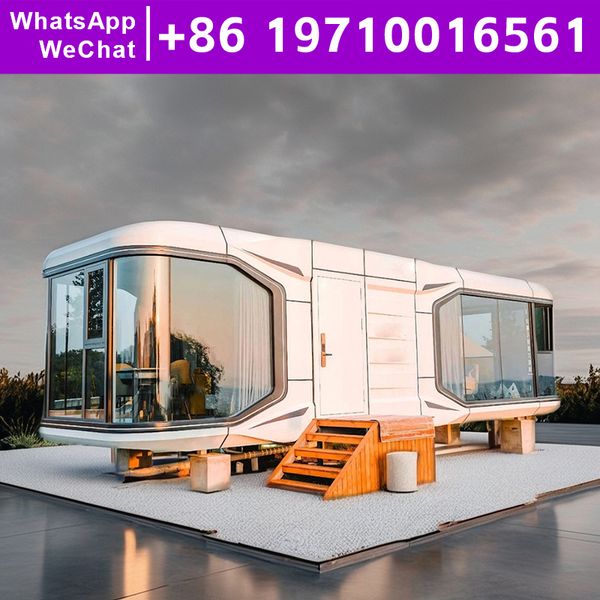 Mobile House Luxury Prefabricated Villa Fast Build Space Capsule House Prefabricated Garden Houses Low Cost Hot Sale Modular