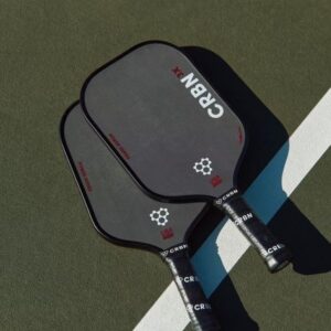 CRBN 3X Pickleball Paddle Carbon Fiber Surface Enhance Sweet Spot 14mm Polypropylene Honeycomb Core Pickleball Racket